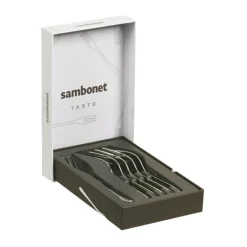 Sambonet Kuchengabeln|Kuchengabel-Set 6-tlg. Taste Mirror Stahl