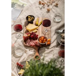 Schott Zwiesel Wassergläsersets|Gläser Set|Allroundbecher 4-tlg. MioVino mit Moussierpunkt klar