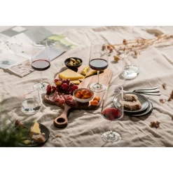 Schott Zwiesel Wassergläsersets|Gläser Set|Allroundbecher 4-tlg. MioVino mit Moussierpunkt klar