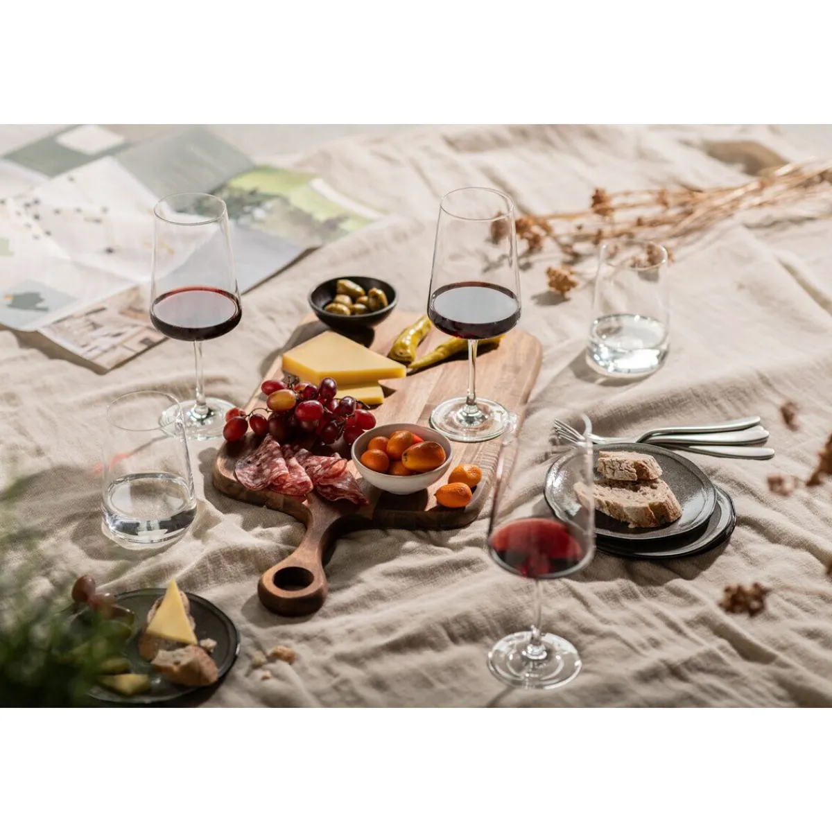 Schott Zwiesel Weingläsersets|Gläser-Set 12-tlg. MioVino mit Moussierpunkt klar