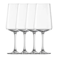 Rotweinglas 4-tlg. MioVino mit Moussierpunkt klar<Schott Zwiesel Sale