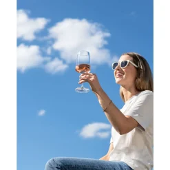 Schott Zwiesel Weißweingläser|Weißweinglas 4-tlg. MioVino mit Moussierpunkt klar