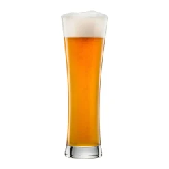 Weizenbierglas groß 4er-Set Beer Basic mit Moussierpunkt klar<Schott Zwiesel New