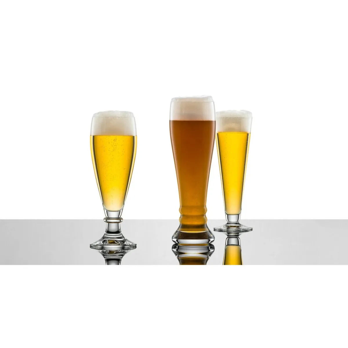 Schott Zwiesel Weizenglas|Weizenbierglas Bavaria 4er-Set Beer Basic klar
