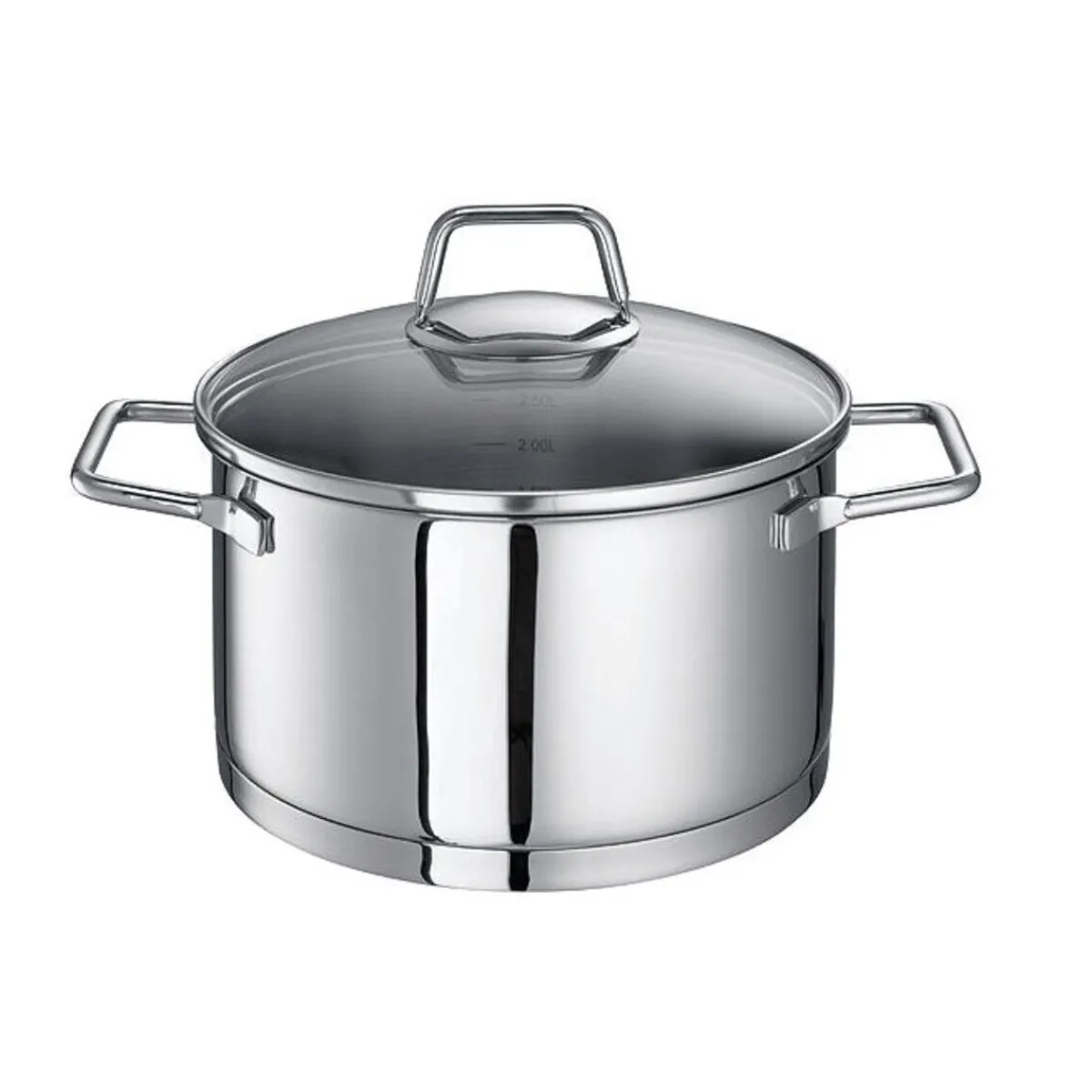 Fleischtopf 20 cm Edelstahl Wega mit Glasdeckel<Schulte-Ufer Best