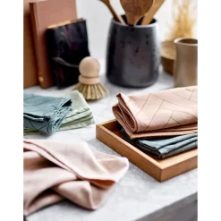 Södahl Küchentextil|Geschirrtuch 50x80 cm Tiles Dusty pine