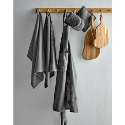 Södahl Küchentextil|Schürze 91x70 cm Organic Line Steingrau