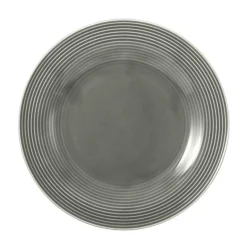 Frühstücksteller rund 23 cm Beat perlgrau<Seltmann Weiden New
