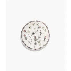 Frühstücksteller 20 cm Midnight Flowers Mirtillo Nude<Serax Hot