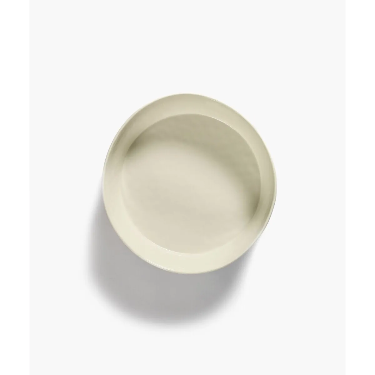 Salatschüssel 28 cm Feast weiß/blaue Streifen<Serax Best