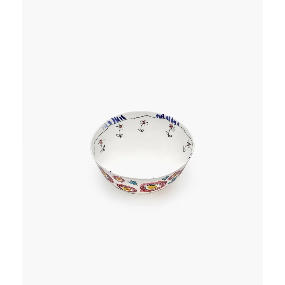 Schüssel 18 cm Midnight Flowers Anemone Milk Mauve<Serax Sale