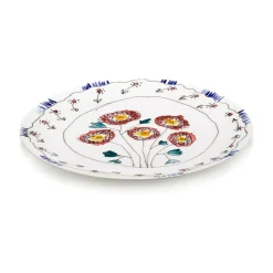 Servierplatte 31 cm Midnight Flowers Anemone Milk Mauve<Serax Online