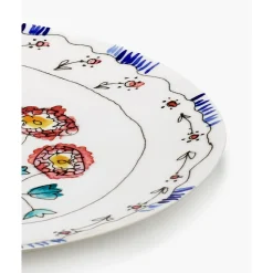 Servierplatte 31 cm Midnight Flowers Anemone Milk Mauve<Serax Online