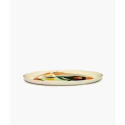 Serax Servierplatten|Servierplatte mit Gesicht 1 35 cm Feast bunt
