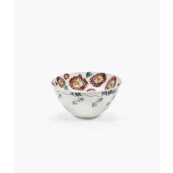 Serax Schüsseln|Servierschüssel 22 cm Midnight Flowers Anemone Milk