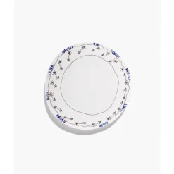 Serax Speiseteller|Speiseteller 28 cm Midnight Flowers Anemone Milk