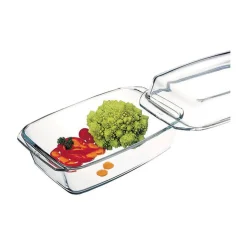 Schüssel m.Deckel eckig 3,2ltr.+2,2ltr.<Simax Hot