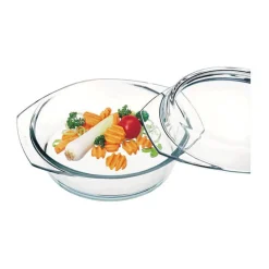 Schüssel mit Deckel 1,0 l klar<Simax New