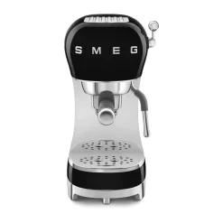 Smeg Kochwelt Entdecken|Espressomaschine ECF02BLEU 50’s Style schwarz
