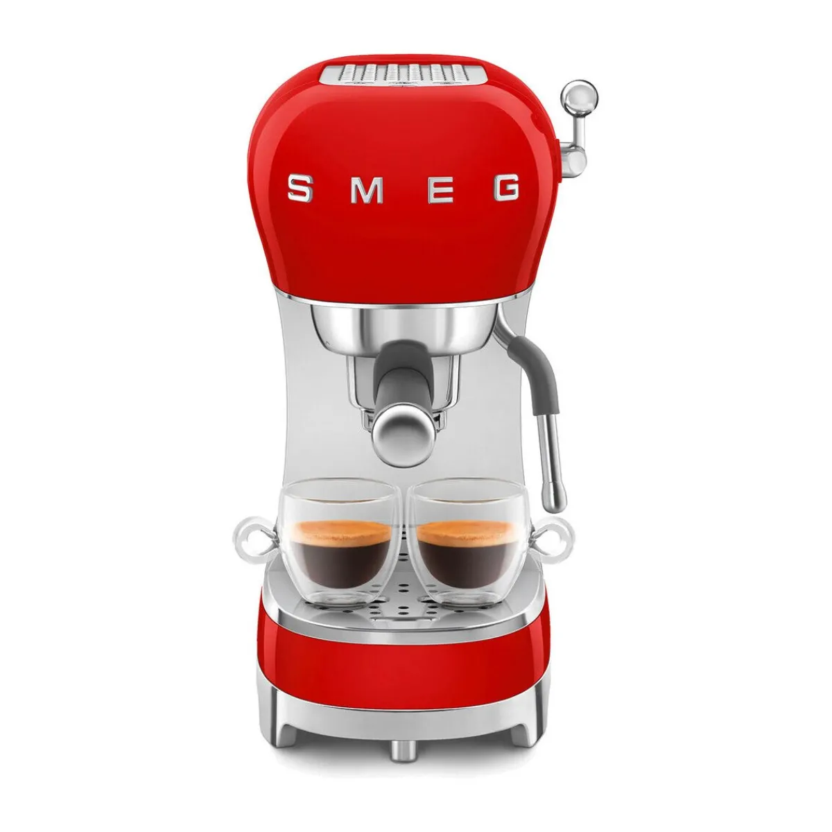Espressomaschine ECF02RDEU 50’s Style rot<Smeg New