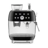 Espressomaschine mit Mahlwerk EGF03 2 Tassen 1650 50’s Style schwarz<Smeg Best