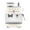 Smeg Kaffeemaschinen|Espressomaschine mit Mahlwerk EGF03 2 Tassen 1650 W 50’s Style creme