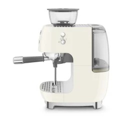 Smeg Kaffeemaschinen|Espressomaschine mit Mahlwerk EGF03 2 Tassen 1650 W 50’s Style creme