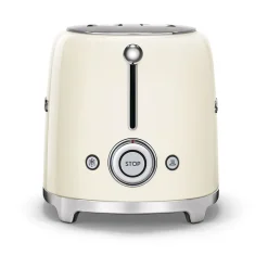 2-Scheiben-Toaster TSF01 950 W 50's Style creme<Smeg Online