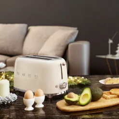 Smeg Toaster|2-Scheiben-Toaster TSF01 950 W 50's Style creme