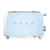 Smeg Kochwelt Entdecken|Weihnachten|2-Schlitz-Toaster TSF01 950 W 50's Style pastellblau