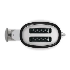 2-Schlitz-Toaster TSF01 950 W 50's Style schwarz<Smeg Outlet