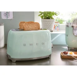 2-Schlitz-Toaster TSF01 31x19x20 cm 950 W 50's Style pastellgrün<Smeg Clearance