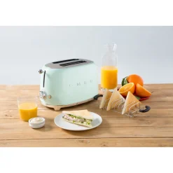 2-Schlitz-Toaster TSF01 31x19x20 cm 950 W 50's Style pastellgrün<Smeg Clearance