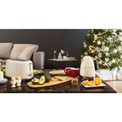 Smeg Cafécore|Wasserkocher KLF04 1,7 l 2400 W 50's Style creme