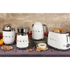 Smeg Kochwelt Entdecken|Wasserkocher|Wasserkocher KLF03 1,7 l 2400 W 50’s Style weiss