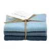 Wischtücher 3er-Pack antikblau kombi<Solwang Outlet