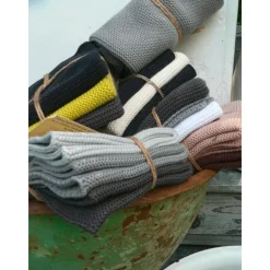 Wischtücher 3er-Pack warmes grau kombi<Solwang Sale