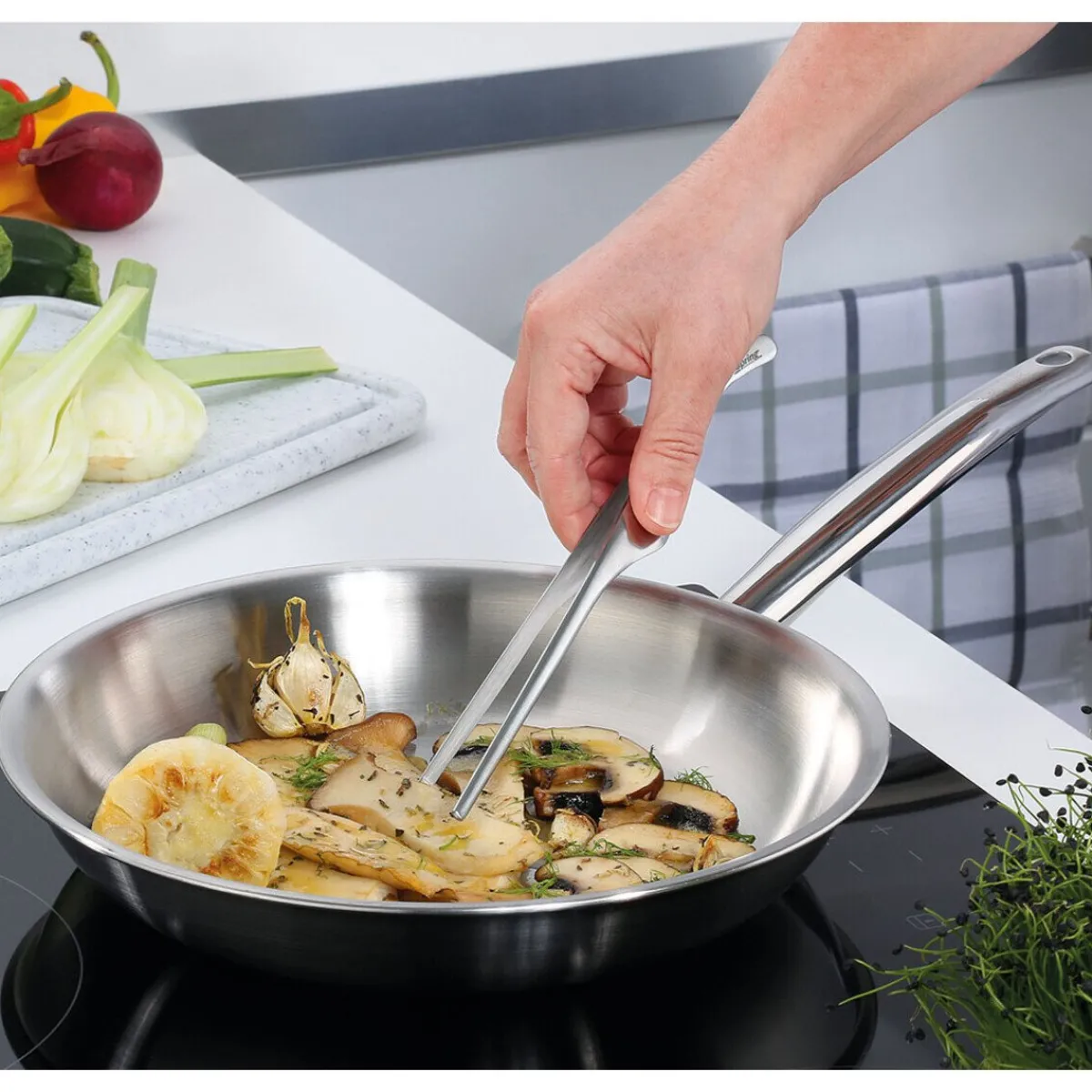 Spring Kochwelt Entdecken|Pfannen|Bratpfanne 28 cm Brigade Premium