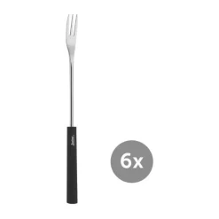 Käsefonduegabeln 6er-Set Basic schwarz<Spring Discount