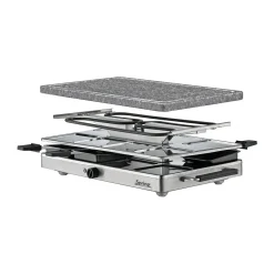 Spring Kochwelt Entdecken|Raclette für 8 48x27x15 cm Classic edelstahl