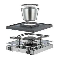 Spring Raclette|Fondue|Raclette/Fondue für 8 31x34x17 cm Classic edelstahl