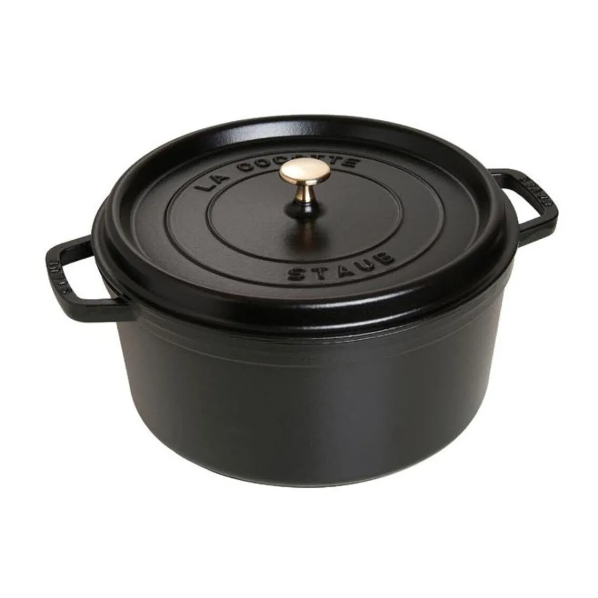 Staub Kochwelt Entdecken|Bräter|Cocotte 30 cm schwarz