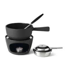 Stöckli Fondue|Silvesterparty|Fonduegarnitur Choco-Cheese 14 cm schwarz