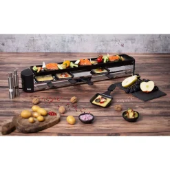 Raclette Cheeseboard Six für 6 68 cm anthrazit<Stöckli Online