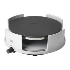 Stöckli Fondue|Rechaud Avalon 22 cm hellgrau