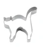 Ausstecher Katze mit Buckel 8,5 cm silber<Städter