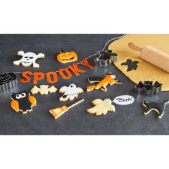 Ausstecher Katze mit Buckel 8,5 cm silber<Städter