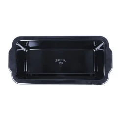 Brotbackform Emaille 26 cm We love baking Black Edition<Städter New