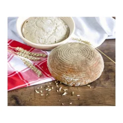 Städter Backformen|Kochwelt Entdecken|Gärkörbchen Rattan rund Ø 23,5cm Höhe 7,5cm Füllmenge 1250g