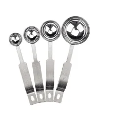Messlöffelset 4tlg. rostfrei 15/5/2,5/1,25ml<Städter Discount